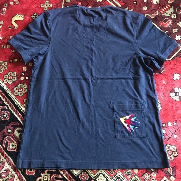 Large Rapha The Tempest Tee Navy - Picture 3 of 6